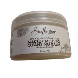 Shea Moisture 100% Virgin Coconut Oil Makeup Melting Cleansing Balm 3.5 oz.
